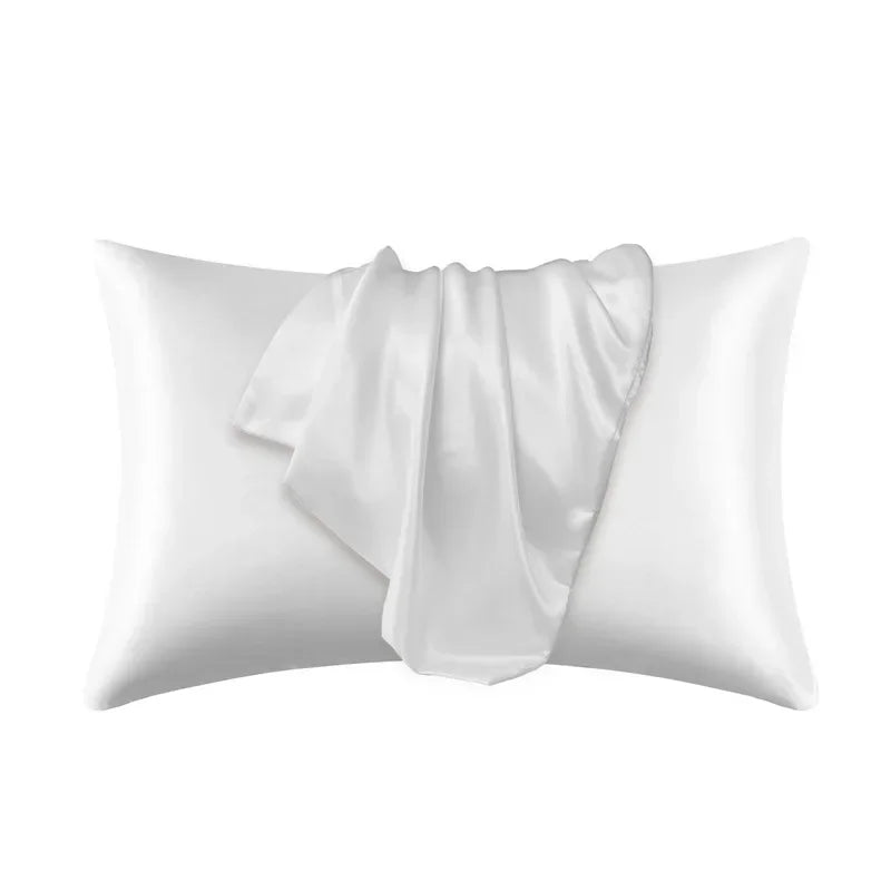 Funda de Almohada de 100% Seda de Morera – Suave para el Cabello y la Piel