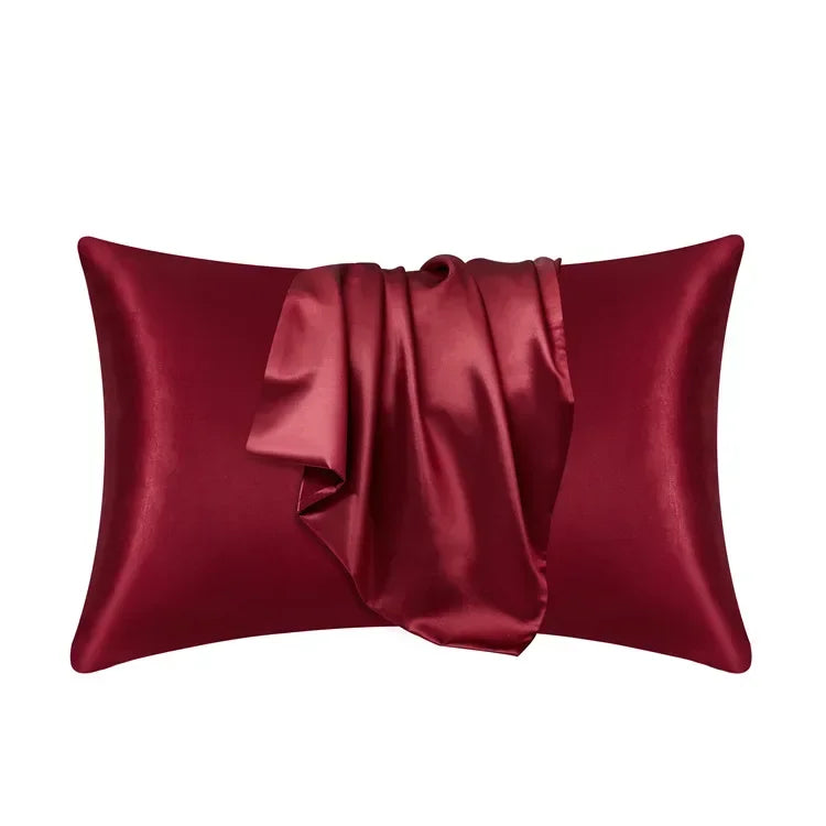 Funda de Almohada de 100% Seda de Morera – Suave para el Cabello y la Piel