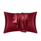 Funda de Almohada de 100% Seda de Morera – Suave para el Cabello y la Piel