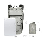 Carvallo PackLite 20 L | Ultraligero y A Prueba de Agua | Plegable para Viajes y Senderismo