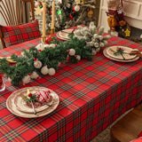 Carvallo - Mantel a cuadros navideño