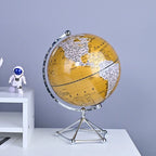 Lámpara de Globo Terráqueo LED Rotativa Royaleva – Pieza de Decoración Belyst Jord