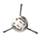 Cepillo de Hierba de Acero para Desmalezadora Universal | Cepillo de Jardín Potente para Madera Dura y Piedras | Accesorio Profesional para Desmalezadora para Césped, Musgo y Maleza | Eliminador de Maleza Duradero para Fresadora
