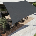Tela de Sombra Rectangular Impermeable Protección UV Terraza Jardín Balcón