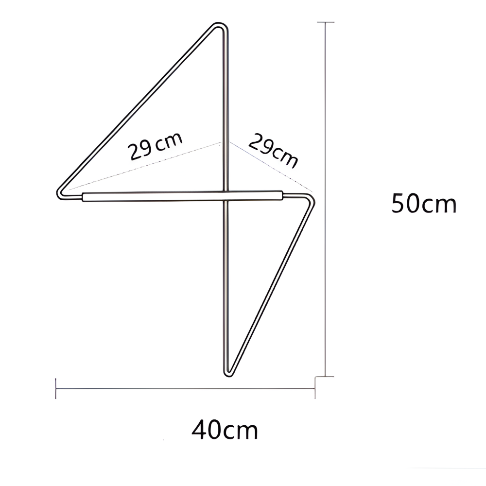 NordicFrame Perchero – Diseño Minimalista y Geométrico