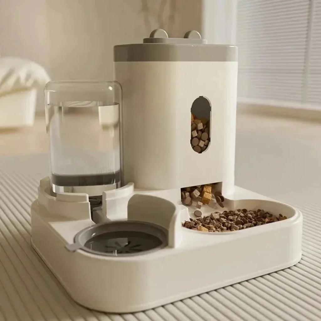 Comedero automático inteligente para mascotas – Práctico, dispensador de comidas programado
