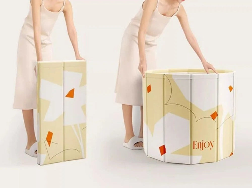 Bañera Plegable Portátil – Compacta y Cómoda Bañera de Spa para Uso en Casa
