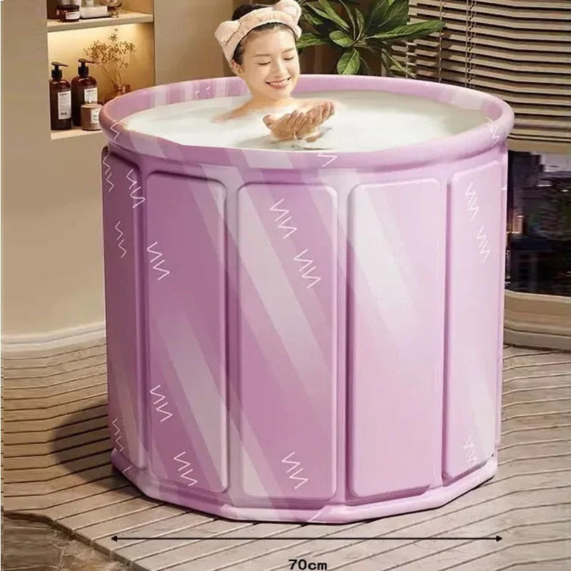 Bañera Plegable Portátil – Compacta y Cómoda Bañera de Spa para Uso en Casa