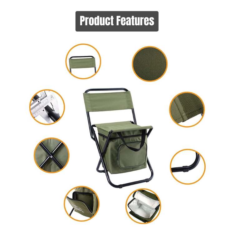 Silla Plegable Todo en Uno para Exterior