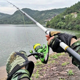 AquaStrike – Caña de Pesca Telescópica de Fibra de Carbono
