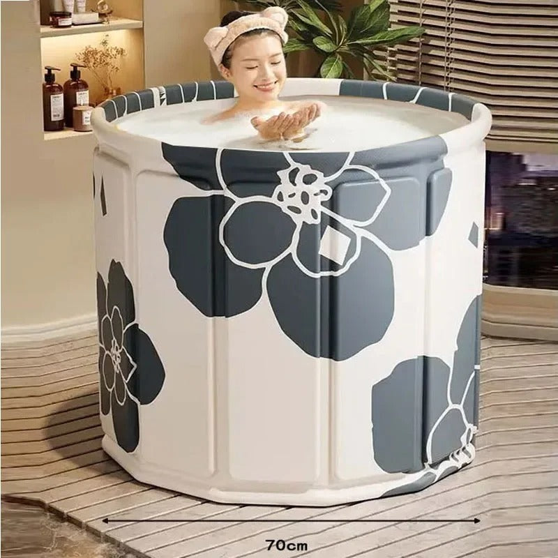 Bañera Plegable Portátil – Compacta y Cómoda Bañera de Spa para Uso en Casa