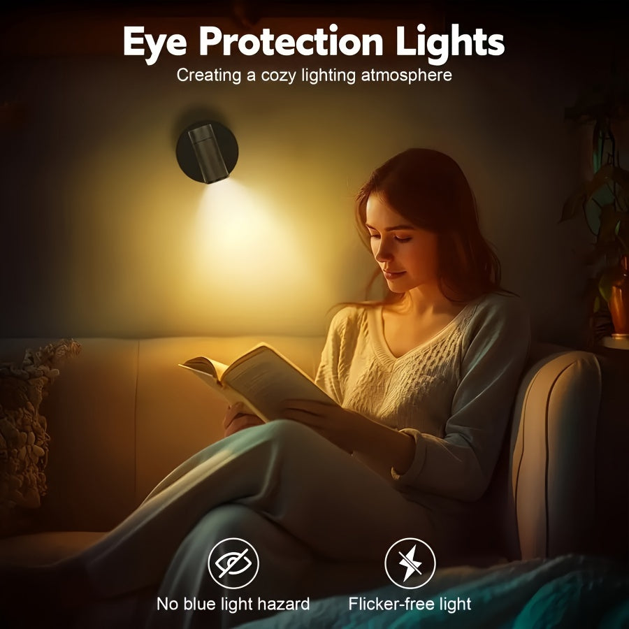 Iluminación LED Regulable con Batería Recargable – Foco Inalámbrico para Iluminación Ambiental