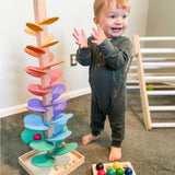Set de Carrera de Canicas – Construye, aprende y juega con vías vibrantes