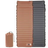 Colchón Inflable con Bomba de Aire Incorporada, 10cm, 3.0-3.2 R-valor, Doble Capa