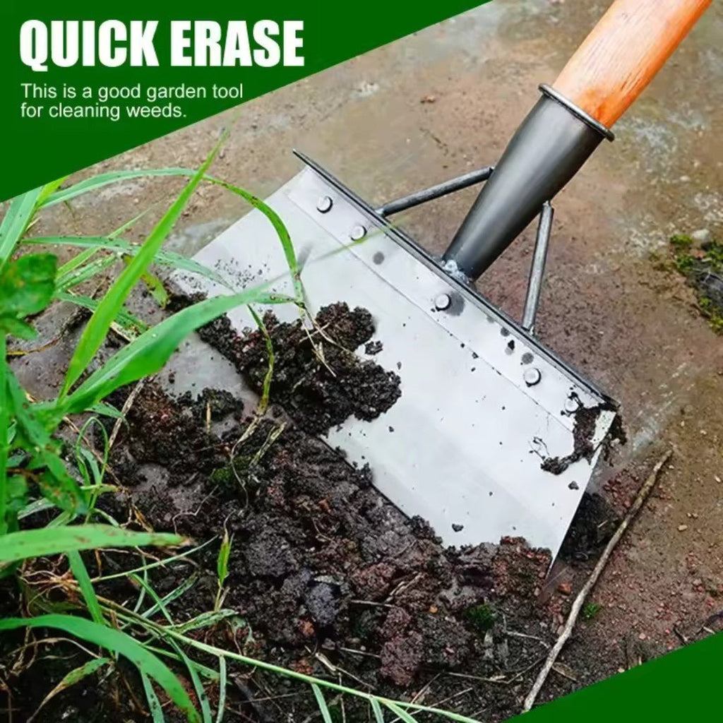 CleanEdge – Pala de Desmalezado de Acero Inoxidable Multiusos