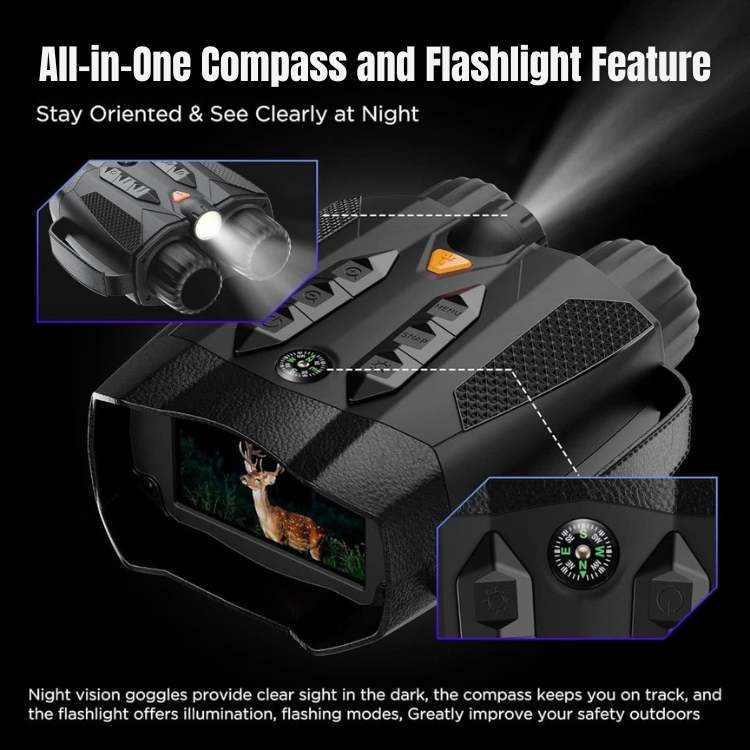 Binoculares de Visión Nocturna Ultra-HD ClearSight