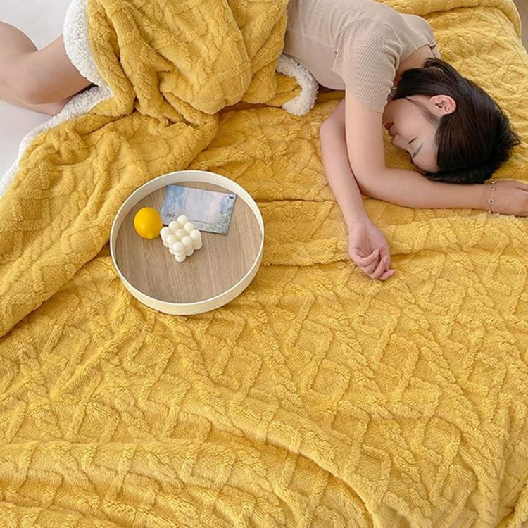Duvet Sherpa Manta con Peso 150x200cm Gris Doble Cálido Manta de Forro Polar Colcha Manta Pesada Invierno Dormitorio