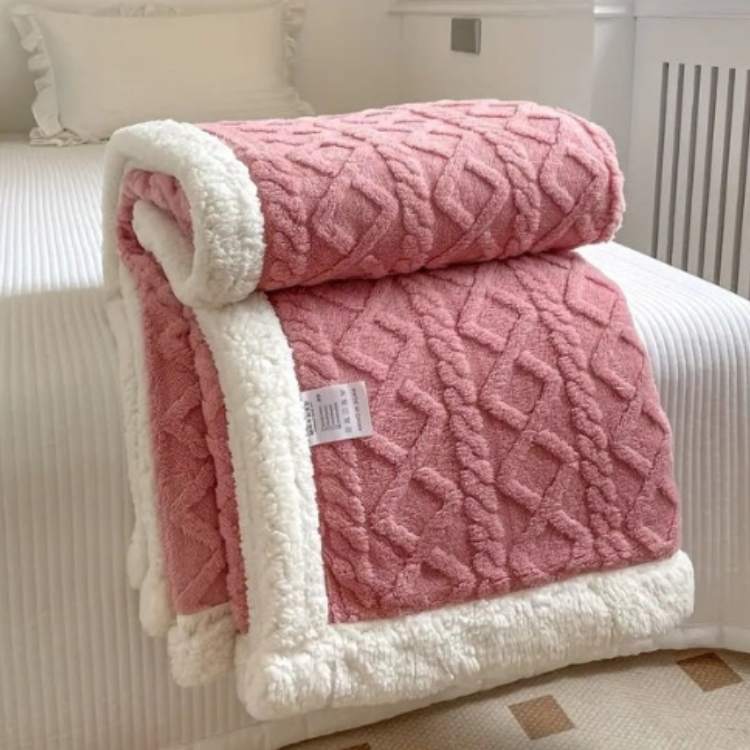 Duvet Sherpa Manta con Peso 150x200cm Gris Doble Cálido Manta de Forro Polar Colcha Manta Pesada Invierno Dormitorio