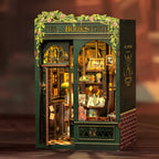 Miniatura de Librería de Búhos DIY – Kit de Madera 3D con Iluminación para Decoración Creativa