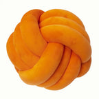 Bola de Suede Efecto Tejido Decorativa Cojín Suave