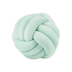 Bola de Suede Efecto Tejido Decorativa Cojín Suave