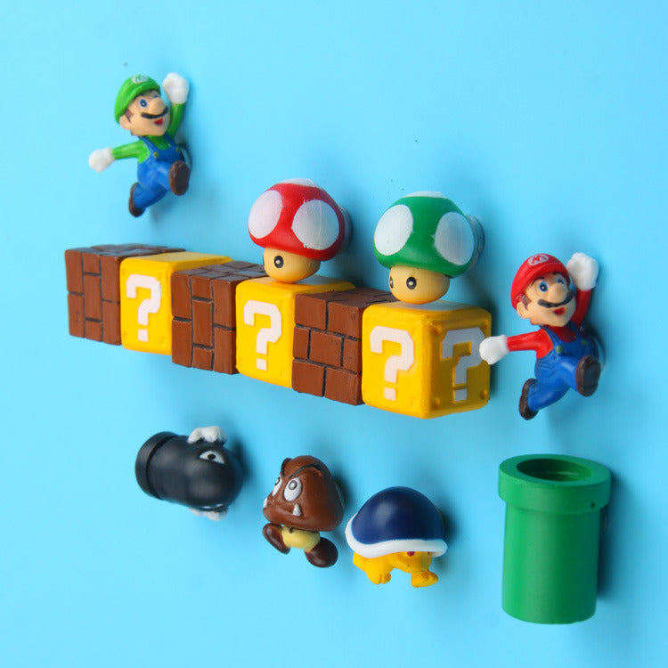 Super Mario Imán de Nevera – Para una Decoración Alegre de Cocina