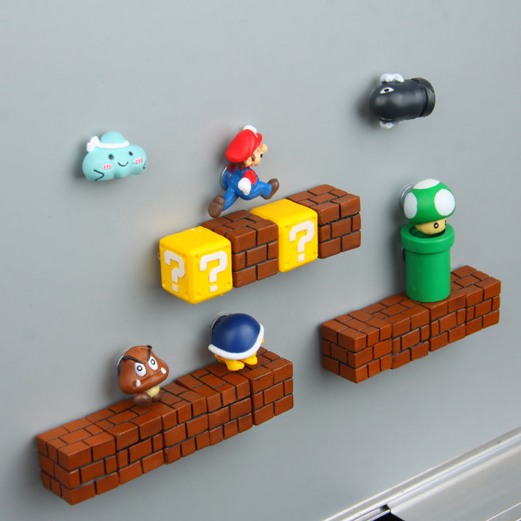 Super Mario Imán de Nevera – Para una Decoración Alegre de Cocina