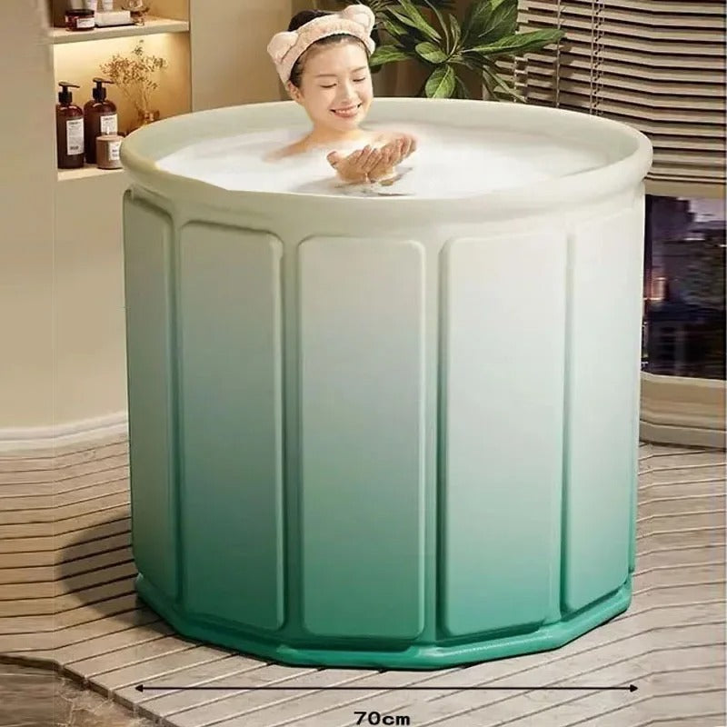 Bañera Plegable Portátil – Compacta y Cómoda Bañera de Spa para Uso en Casa