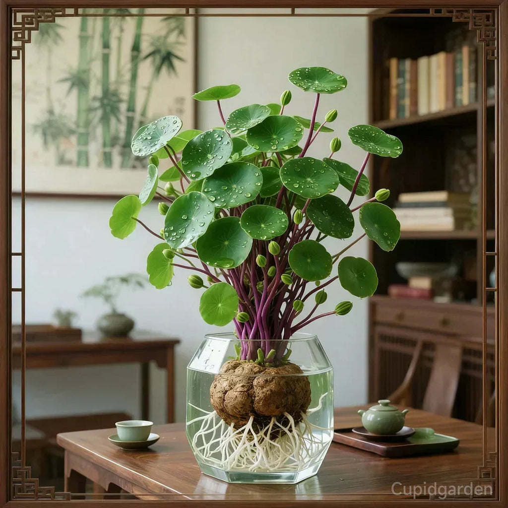 Stephania Erecta Planta de Interior – Planta Ornamental de Bajo Mantenimiento con Caudex Único para Sala de Estar, Oficina o Alféizar