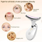7-en-1 EMS Aparato de Masaje Facial y de Cuello - Unidad de Reafirmación y Lifting