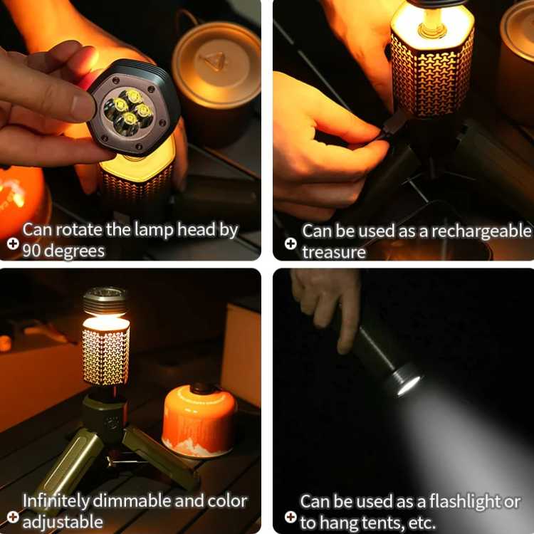 Linterna Extensible GlowMax para Camping