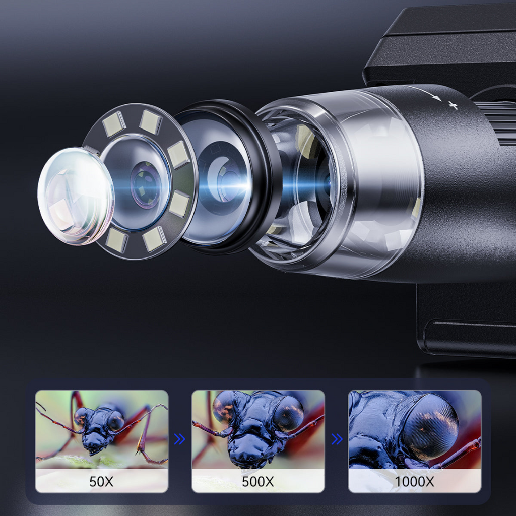 Microscopio Digital con Pantalla para Soldadura