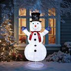 Decoración de Luz de Muñeco de Nieve Exterior