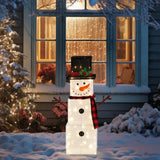 Decoración de Luz de Muñeco de Nieve Exterior