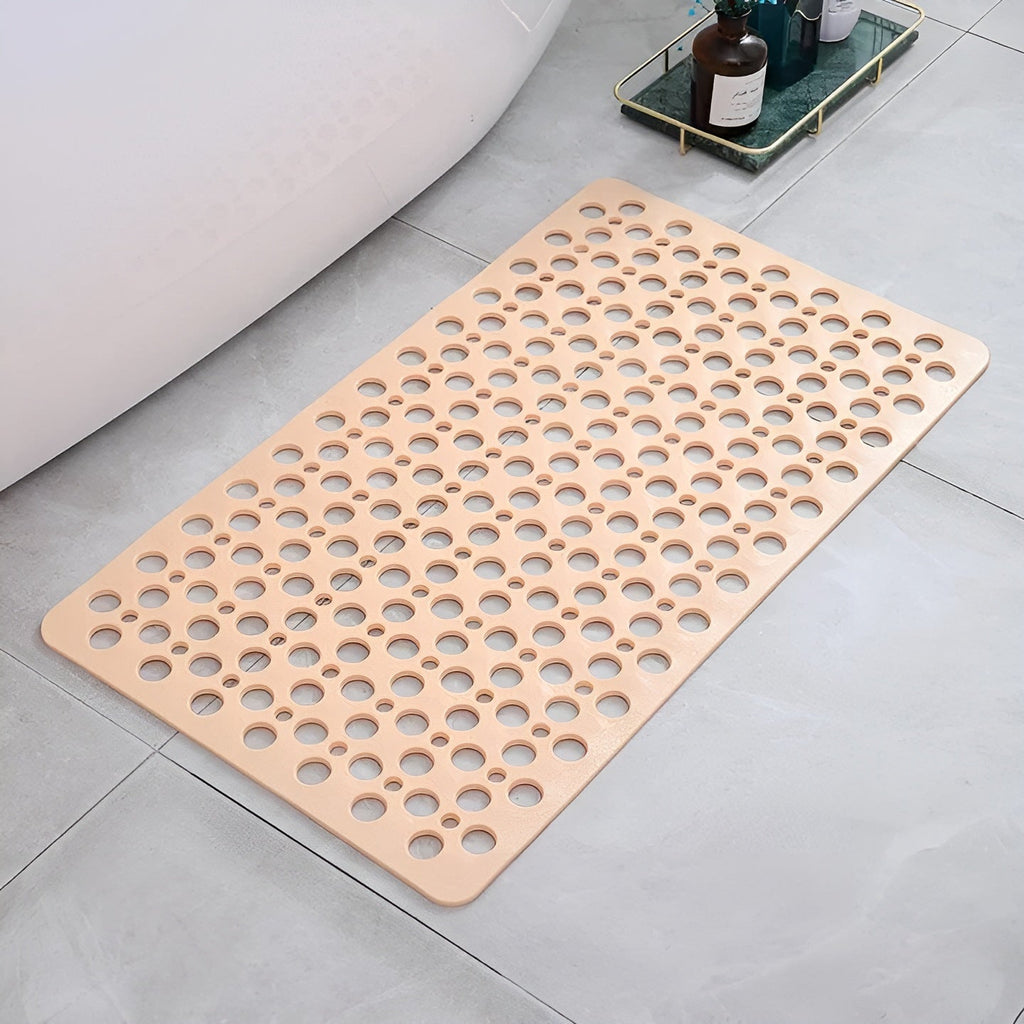 Alfombrilla de ducha antideslizante – Antibacteriana e higiénica | Agarre seguro en el baño