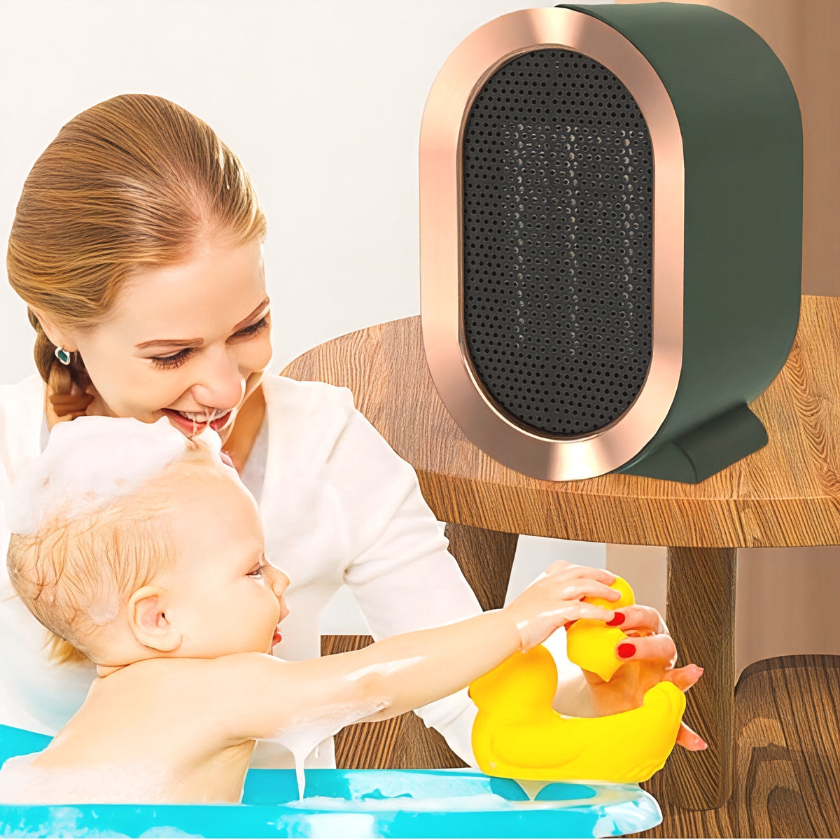 Calentador de habitación eléctrico portátil de cerámica