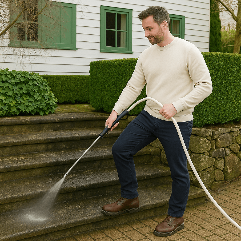JetCrafter – Accesorio de Manguera de Jardín de Alta Presión para Limpieza