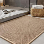LuxeBraide Alfombrilla de Baño Antideslizante