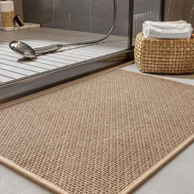 LuxeBraide Alfombrilla de Baño Antideslizante