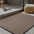LuxeBraide Alfombrilla de Baño Antideslizante