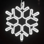 Decoraciones Navideñas LED para Exterior Copos de Nieve