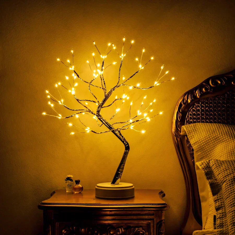 Lámpara de Árbol LED con Ramas Ajustables