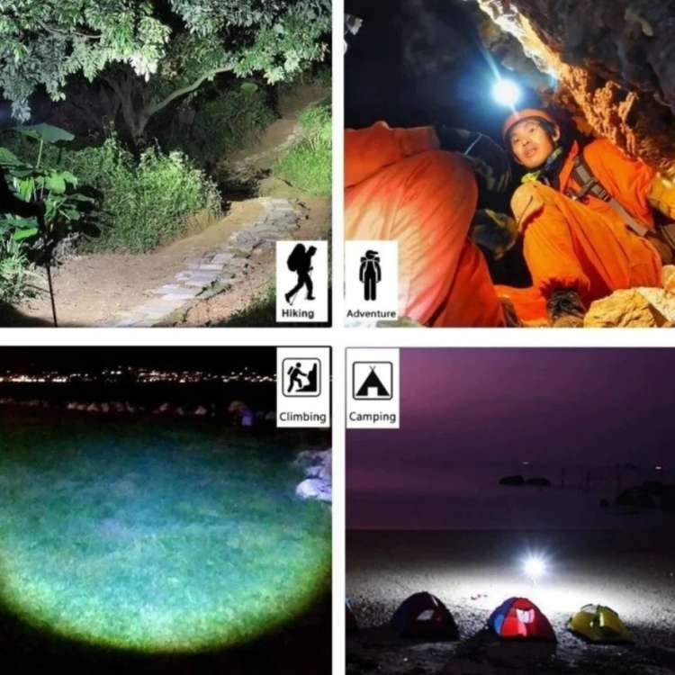 MaxGlow Linterna Frontal LED