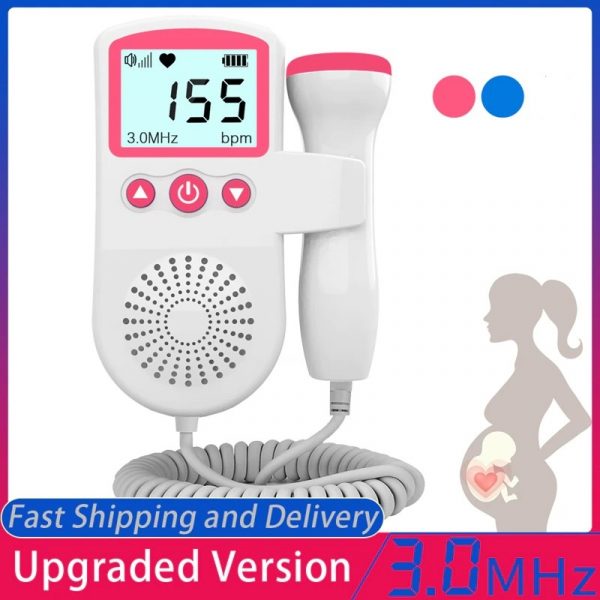 Monitor de Frecuencia Cardíaca Fetal Doppler