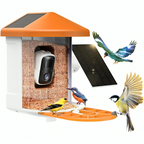 Cámara de Comedero para Aves Solar Inteligente para Exteriores