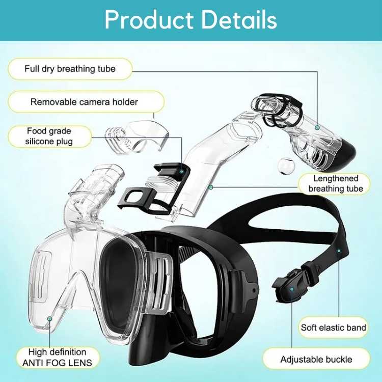 Máscara de Snorkel Plegable ProDive