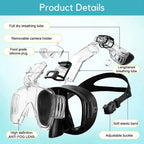 Máscara de Snorkel Plegable ProDive
