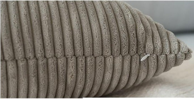 Carvallo – Funda de cojín de terciopelo suave con calor y confort atemporales