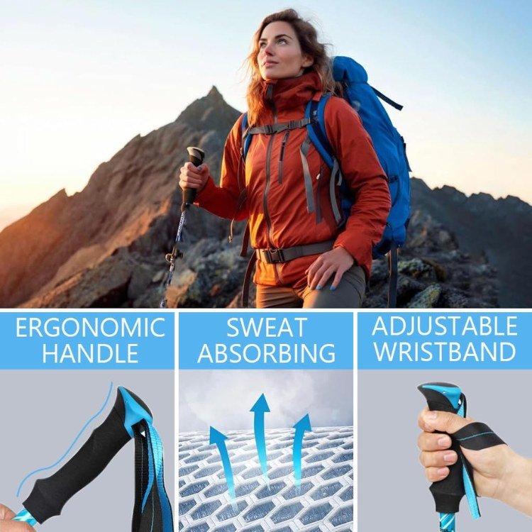 Bastones de Senderismo Ergonómicos ProTrek