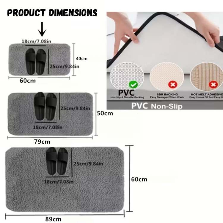 Alfombra de Baño de Lujo PurePlush